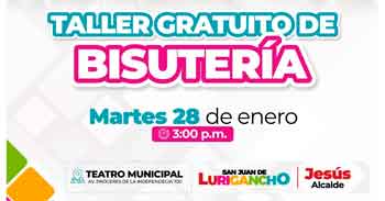  Taller presencial gratis "Bisutería" de la Municipalidad de Lurigancho