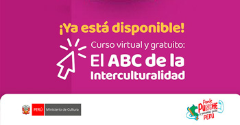  Curso online gratis  'El ABC de la Interculturalidad' del Ministerio de Cultura