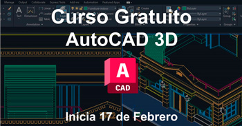  Curso online gratis "AutoCAD Avanzado (3D)" de Proyic