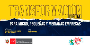  Curso online "Transformación digital para micro, pequeñas y medianas empresas" 