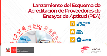  Evento online Lanzamiento del nuevo esquema de Acreditación para los Proveedores de Ensayos de Aptitud