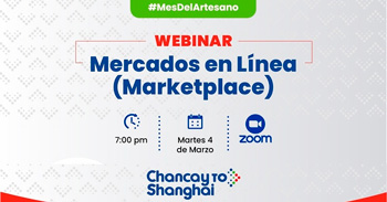   Webinar online "Mercados en Línea (Marketplace)" de la Dircetur Ica