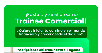 Programa "Trainee Comercial" 2025 del Interbank