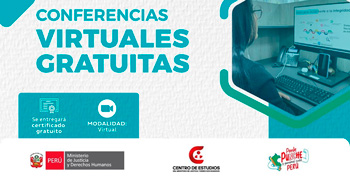 Conferencias gratis online con certificado del Ministerio de Justicia