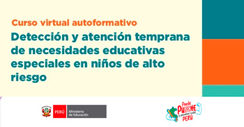 Curso online gratis: Detección y atención temprana de necesidades educativas especiales en niñas y niños de alto riesgo