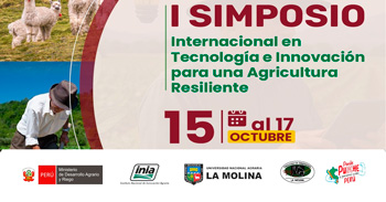 Simposio presencial Internacional en Tecnología e Innovación para una Agricultura Resiliente