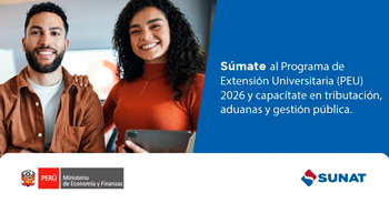 SUNAT PEU 2025 - Programa de Extensión Universitaria de la SUNAT