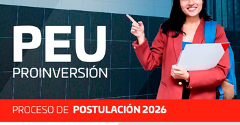PROINVERSIÓN PEU 2025 - Programa Extensión Universitaria de ProInversión (Convocatoria 2025)