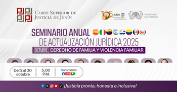 Seminario Anual de Actualización Jurídica 2025 "Derecho de familia y violencia familiar"