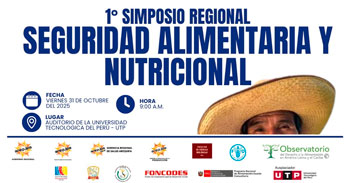 Simposio presencial "Seguridad Alimentaria y Nutricional" del Gobierno Regional de Arequipa