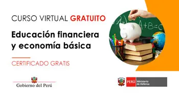Curso online gratis certificado: "Educación financiera y economía básica" del MTPE
