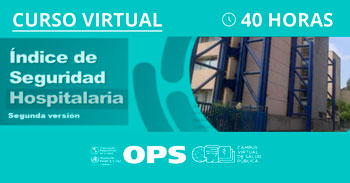 Curso online gratis "Índice de seguridad hospitalaria" de la (OPS)