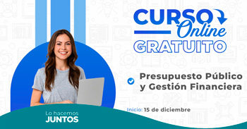 Curso online gratis "Presupuesto Público y Gestión Financiera" de la Municipalidad de Magdalena del Mar