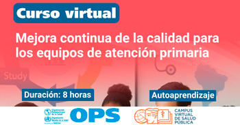 Curso online "HEARTS en las Américas: mejora continua de la calidad para los equipos de atención primaria"