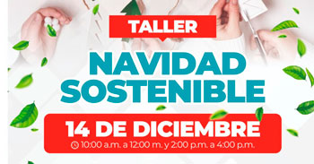 Taller presencial "Navidad sostenible" de la Municipalidad de San Juan de Lurigancho