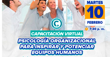 Capacitación online "Psicología Organizacional" de la Municipalidad San Martin de Porres