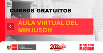 Cursos gratis online con certificado del Ministerio de Justicia