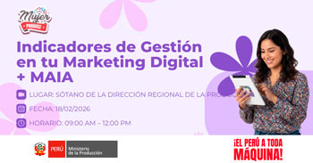 Taller presencial "Indicadores clave en marketing digital para tu negocio" de Produce