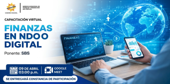 Capacitación online - "Finanzas en el mundo digital" de la Gerencia Regional de Trabajo Arequipa