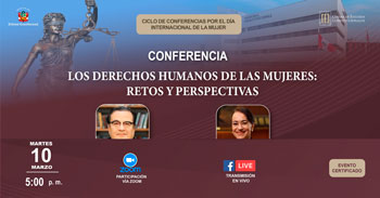 Conferencia internacional "Los derechos humanos de las mujeres: retos y perspectivas"