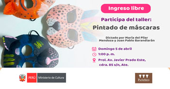 Taller presencia gratis "El zorro en el Manuscrito de Huarochirí" del Museo de Sitio Arturo Jiménez Borja