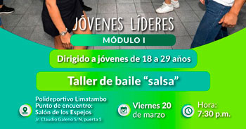 Taller presencial de Baile "Salsa" de la Municipalidad De San Borja