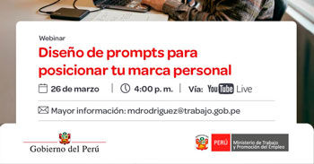 Webinar online "Diseño de prompts para posicionar tu marca personal" MTPE