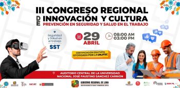 Congreso presencial de Innovación y Cultura de Prevención en Seguridad y Salud en el Trabajo" Diresa Lima