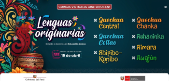 Cursos online gratis en "Lenguas Originarias" Minedu - SIFODS