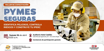Taller presencial - "PYMES Seguras: Identifica Peligros, Controla Riesgos y Construye tu IPERC"