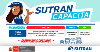 Taller online gratis "Beneficios del Programa de Regularización de Sanciones en tránsito y transporte "
