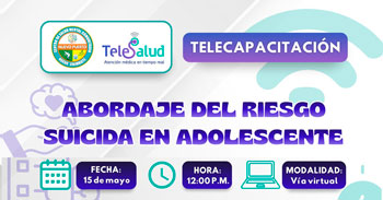 Capacitación online - "Abordaje del riesgo suicida en adolescentes" Dirección regional de salud Áncash