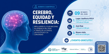Evento semipresencial - "Cerebro, Equidad y Resiliencia" Hospital Víctor Larco Herrera
