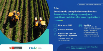 Taller Sembrando cumplimiento ambiental: Prevención de riesgos y mejores prácticas ambientales en el sector agricultura