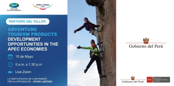 Taller online Oportunidades de desarrollo de productos de turismo de aventura en las Economías de APEC MINCETUR