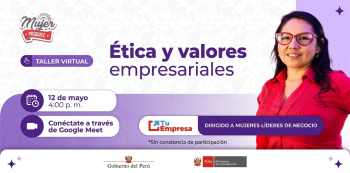 Taller online "Ética y valores empresariales" del PRODUCE