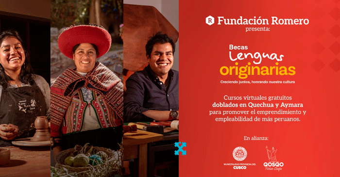 Becas Lenguas Originarias | Convocatoria 2024 de Fundación Romero