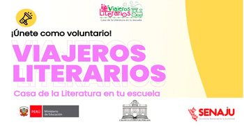 Programa de Voluntariado 2025: Viajeros Literarios - SENAJU
