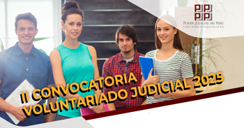 Programa de Voluntariado de la Corte Superior de Justicia de Ica