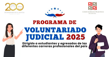 Programa de Voluntariado de la Corte Superior de Justicia de Lima Sur