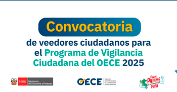 Programa de voluntariado VEEDORES CIUDADANOS del OECE