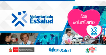 Programa de Voluntariado EsSalud 2025 a nivel nacional