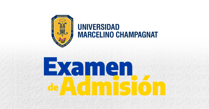 Admisión 2024 UMCH - Examen de ingreso a la Universidad Marcelino Champagnat 