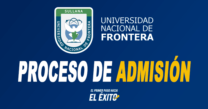 Admisión 2024-I UNF - Examen de ingreso Universidad de la Frontera - Sullana 