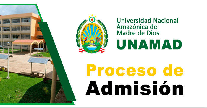 Admisión 2024-I UNAMAD - Universidad Amazónica de Madre de Dios 