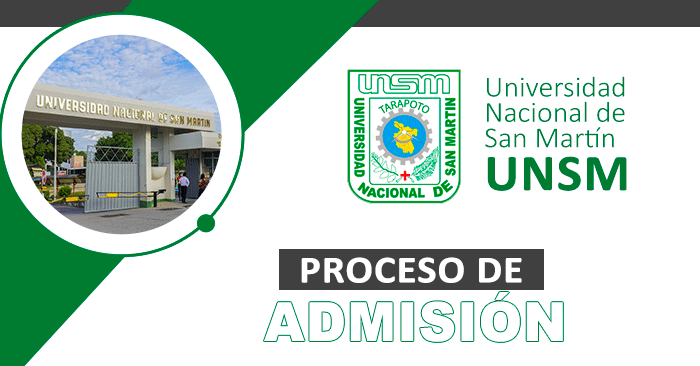 Admisión 2024-I UNSM - Universidad de San Martín - Tarapoto 