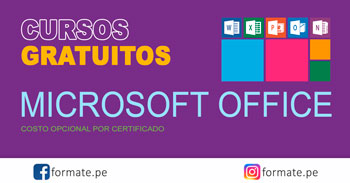 Cursos gratis online de Microsoft Office